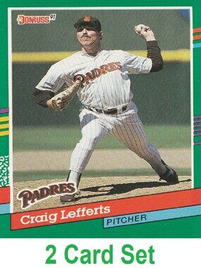 Craig Lefferts Baseball Card Collection